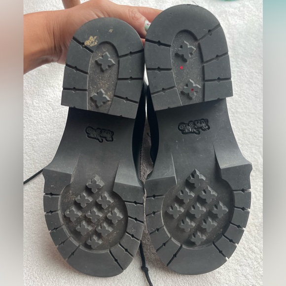 Coach Latimer black combat boot Sz. 7 - Picture 5 of 6